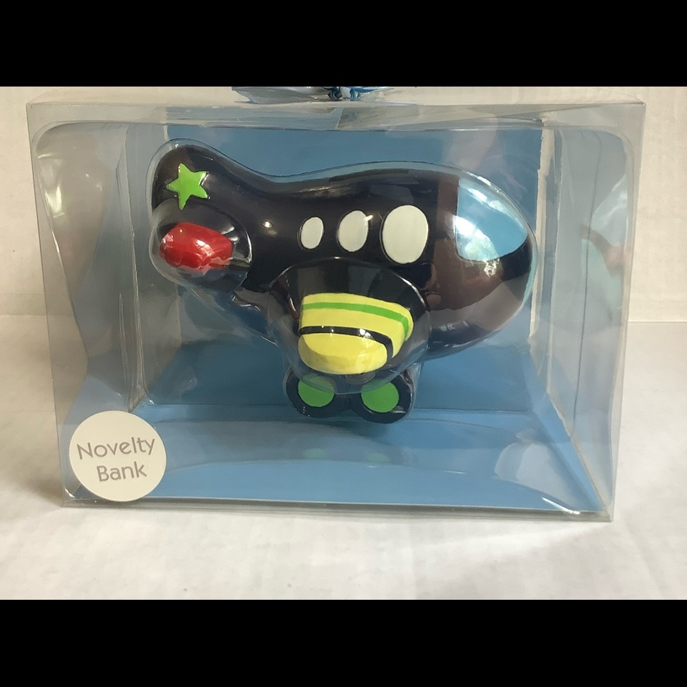 First Impressions Airplane Novelty Bank